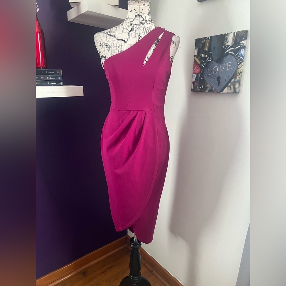 Owin Fashion One Shoulder Dress NWT